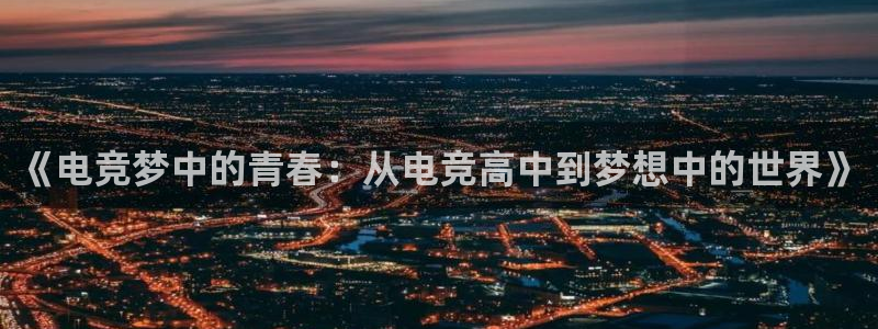 k1电竞馆：《电竞梦中的青春：从电竞高中到梦想中的世界》